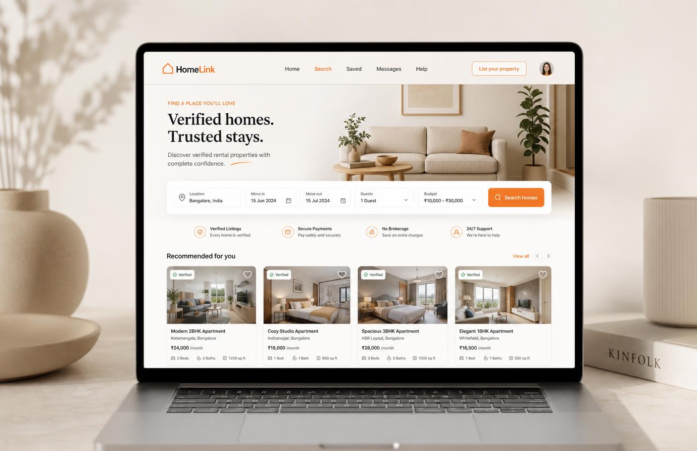 HOMELINK — PropTech project by North Foundry